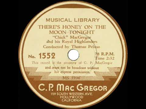 1938 Chick MacGregor (ET) - There’s Honey On The Moon Tonight (instrumental)