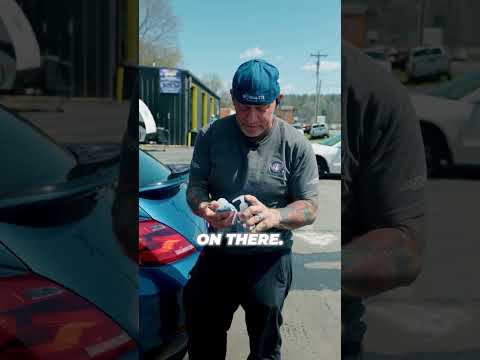 How to remove tree sap from your car at home! #shorts