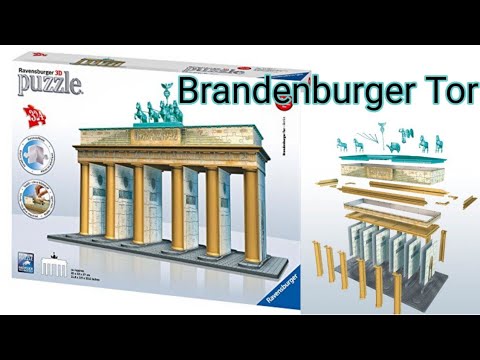 Brandenburger Tor/Brandenburg Gate 3D PUZZLE Ravensburger