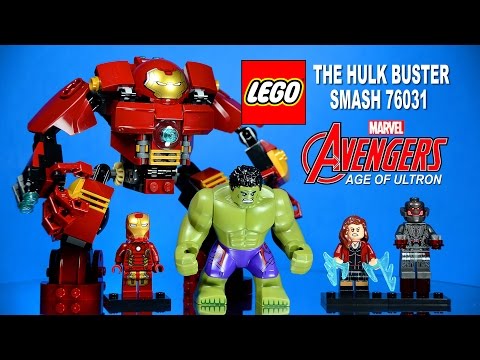 Vidéo LEGO Marvel 76031 : Le combat du Hulk Buster