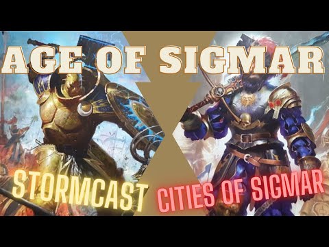 Age of sigmar 3.0 new stormcast eternals tome vs cities of sigmat matched play 16