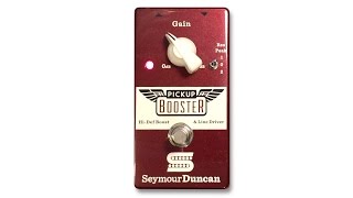 Video thumbnail for Seymour Duncan Pickup Booster by shnobel