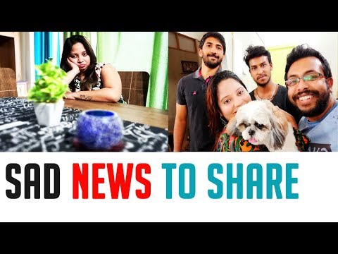 Tragedy - A Sad news to Share | Indian Petmom Saturday routine | Flea Market visit Video