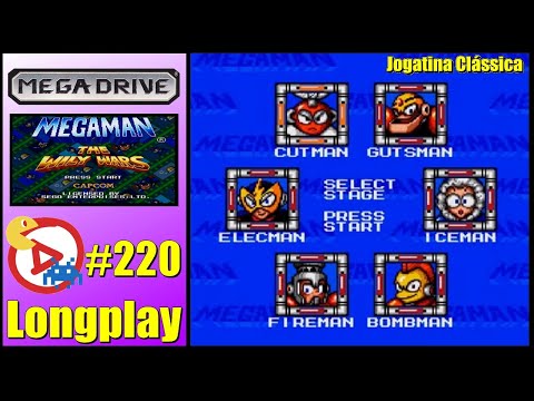 Mega Drive Longplay Mega Man: The Wily Wars