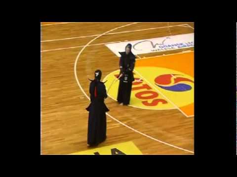 Poland Youth Kendo Championship 2012 - Wierzbowski (aka) vs. Wroński (shiro)