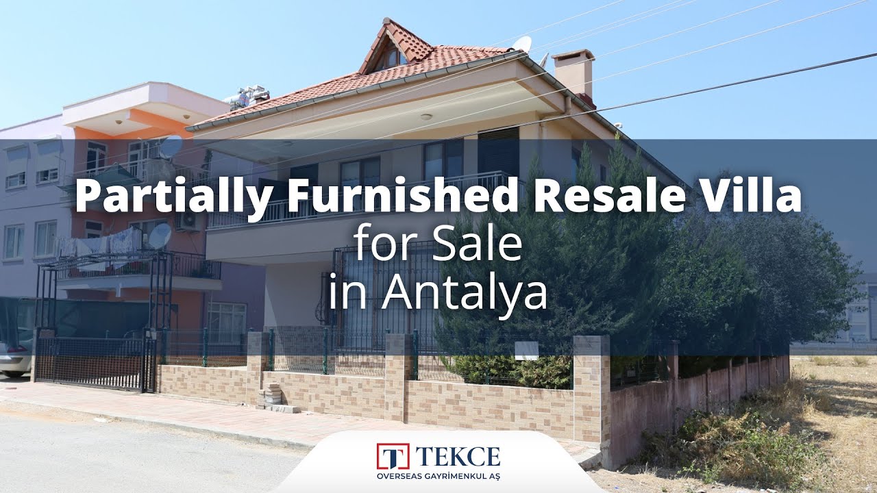 Villa Individuelle avec Jardin à Dosemealti Antalya