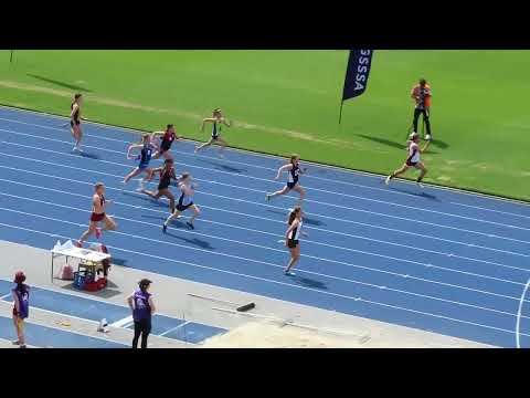 100m 13yrs Girls DIV A, QGSSSA Championships, QSAC 15 September 2022