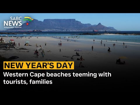 New Year's Day 2026 | W Cape beaches teeming with tourists, families