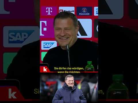 Video Thumbnail: Bei Frage zu Müller: Schallendes Gelächter auf der Bayern-PK #shorts