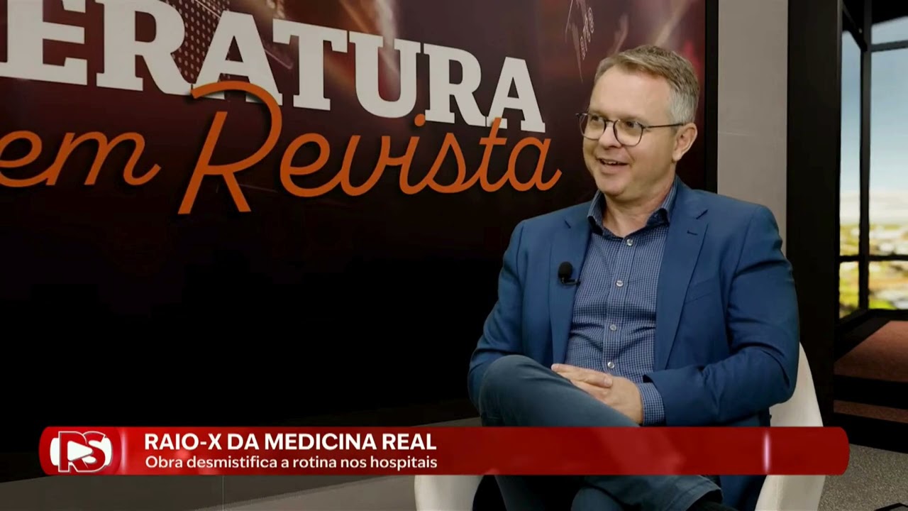 Entrevista com o Dr. Rodrigo Silva Müller ao programa Literatura em Revista RS