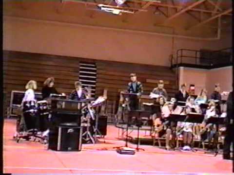 March 31 1992 Woodward Granger Junior High Jazz Band at Norfolk, Nebraska
