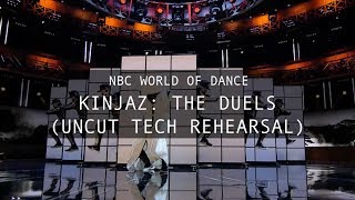 NBC World of Dance - Kinjaz: The Duels (Un-Cut Tech Rehearsal)