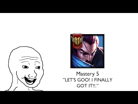 When you're mastering a Champion in League...