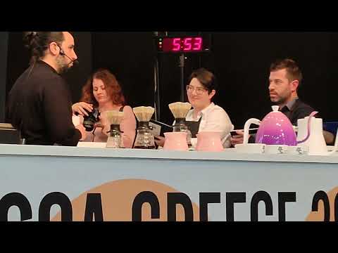 SCA brewers cup Greek semi-final HoReCa