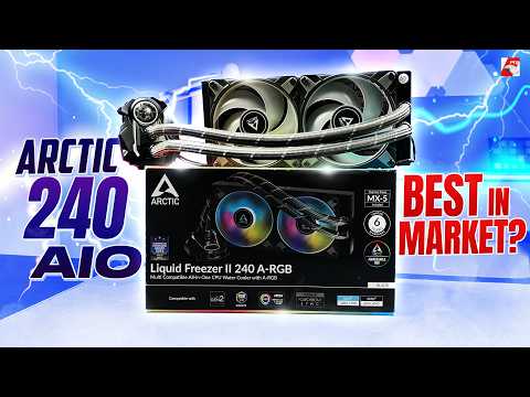 Best 240MM AIO Cooler Review Arctic Freezer II