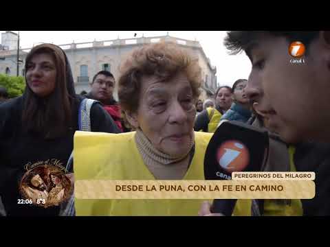 Caminó descalza desde San Antonio de los Cobres: una promesa por quienes más necesitan
