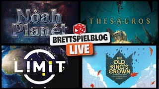 Live Spieleabend: Noah Planet, Thesauros, Limit, The Old King's Crown