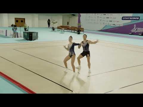 Mixed Pair (SPAIN) 13th European Aerobic Championships Antalya 2023