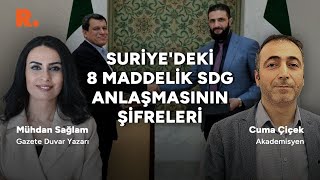 Cuma Çiçek anlattı: SDG-Şam anlaşması Suriye'yi nasıl etkileyecek? #CA