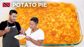 Cheesy Potato Pie Recipe by Shaun &amp; Michelle 🇹🇹 Foodie Nation