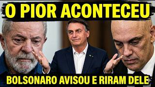 URGENTE IGNORARAM BOLSONARO E O PIOR ACONTECEU