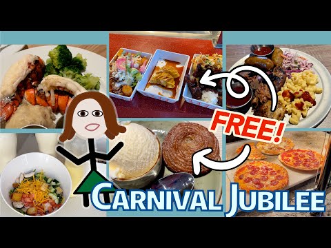 Thumbnail for Every Free Food Option on the Carnival Jubilee