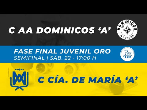 FASE FINAL JUVENIL ORO: CLUB AA DOMINICOS A Vs CLUB CIA DE MARIA A