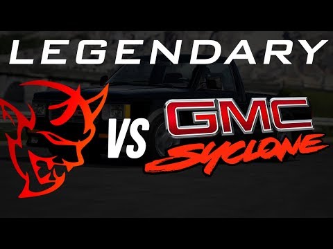 Dodge Demon vs GMC Syclone! | LEGENDARY TRUCK RETURNS | Dodge Demon Carbon Fiber Driveshaft TEST