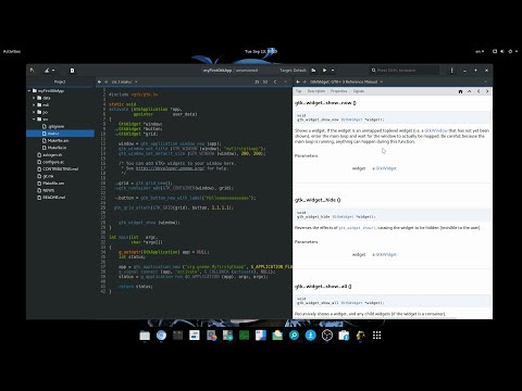 GNOME 3.22 | Make a GTK App with Builder - A programmer is born :p