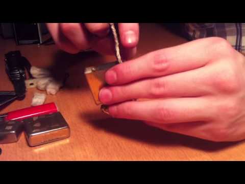 comment regler la flamme d'un zippo