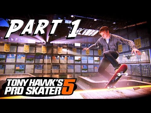 Tony Hawk's Pro Skater 5 - Game Playthrough - Part 1 - SKATER 4 LIFE - (PlayStation4) [HD]