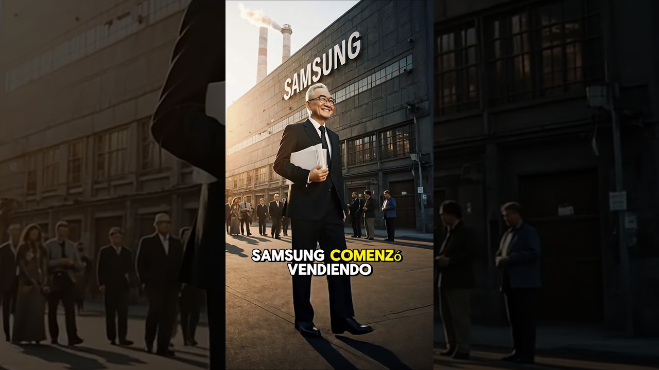 ¿Sabías que Samsung nació vendiendo arroz y fideos? #history #samsung #mentesmilionarias #apple