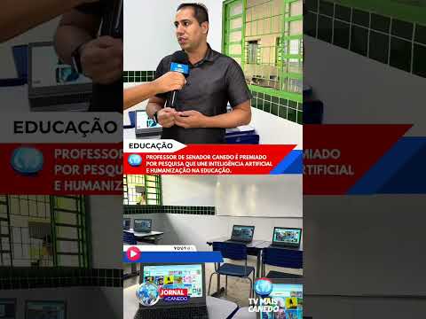 Professor de Senador Canedo vence Prêmio SBPC/GO com pesquisa sobre IA na educação