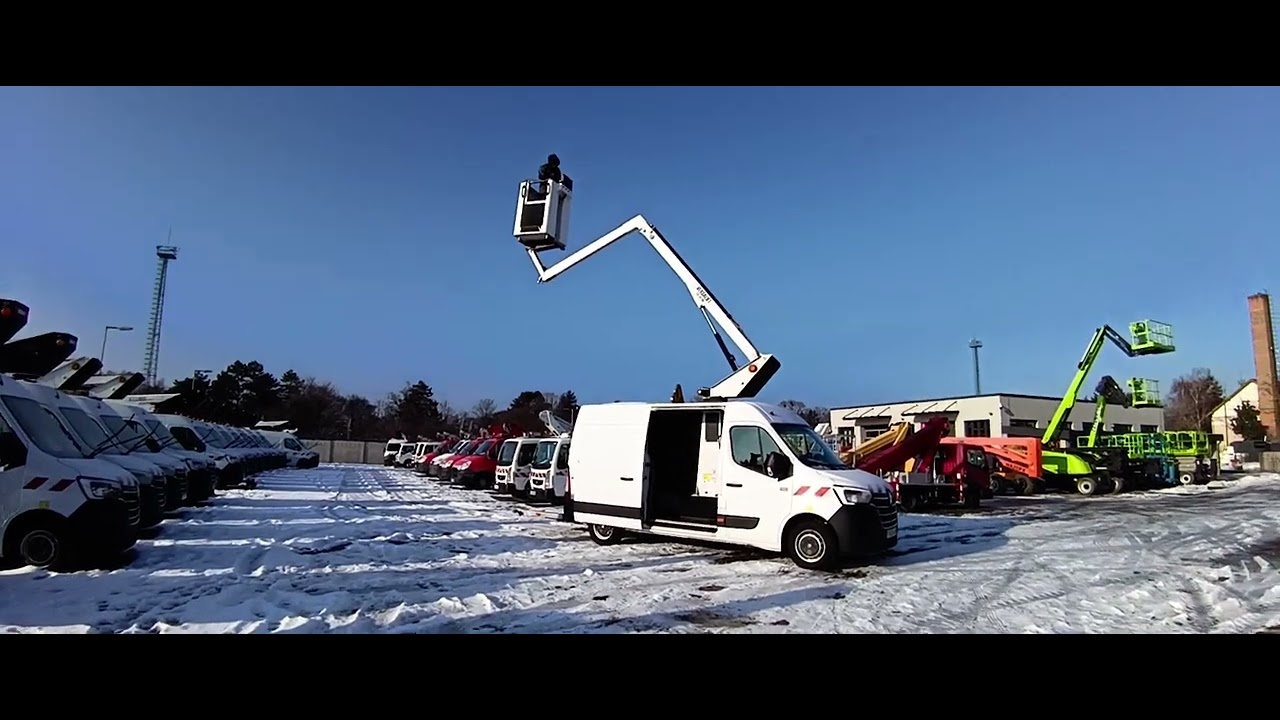 Renault Master Versalift ETL-32-125 – 12,5 m – 120 kg haszongépjármű eladó