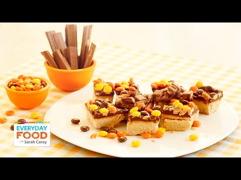 Halloween Candy Shortbread Bars - Everyday Food with Sarah Carey