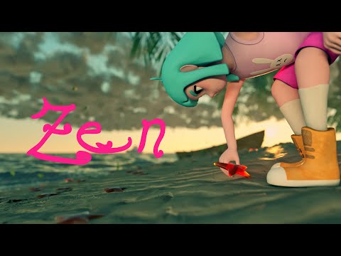 Zen Buddhism Story "Starfish" (Animated Cinema 4D)