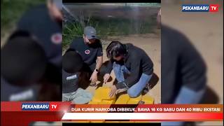 Dikendalikan dari Nusakambangan, Dua Kurir Narkoba Diringkus di Riau