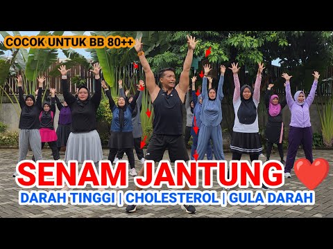 SENAM JANTUNG | DARAH TINGGI | KOLESTEROL | GULA DARAH