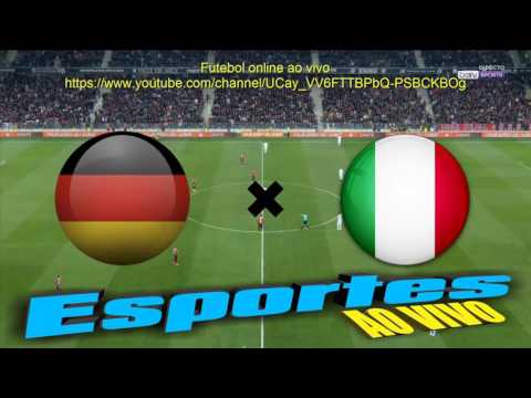 ALEMANHA X ITÁLIA AO VIVO EM HD