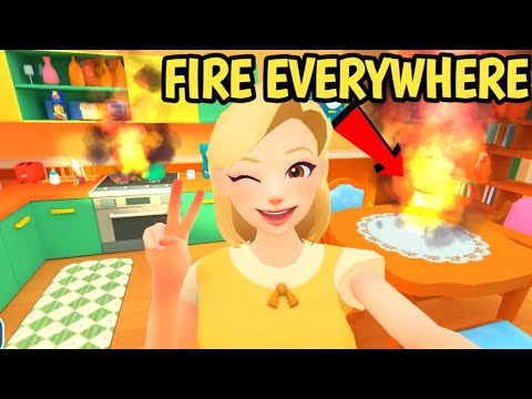 Fire Everywhere (part 13) - Mother Life Simulator Eden - Mom Simulator games gameplay Walkthrough