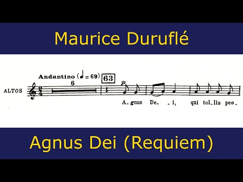 Maurice Duruflé - Requiem (Agnus Dei)