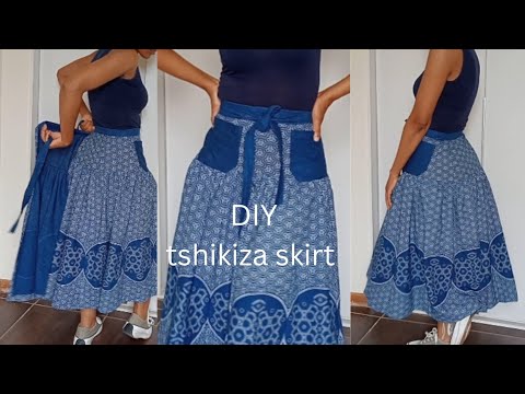 DIY tshikiza skirt | Makoti skirt | Makoti ware