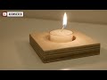 Teelichthalter aus Holz - Für eine dezente Beleuchtung mit Stil