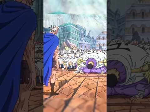 Fujitora bows down Infront of King Riku