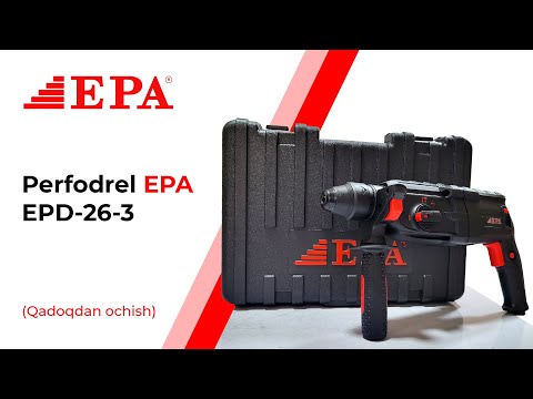 🔺 EPA EPD-26-3 Perfodrel ichida (Комплектация) yana nimalar bor???