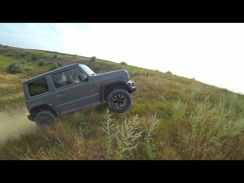 Новый Сузуки Джимни против Дастера, Нивы и Уаза! Внедорожники на бездорожье!