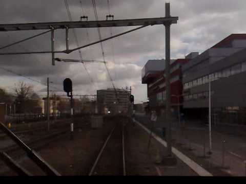 Führerstandsmitfahrt durch Almelo Holland