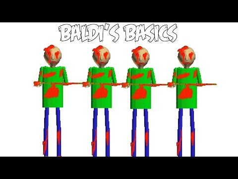 BALDI ON MURHAAJA - Baldi's Basics The Abandoned School