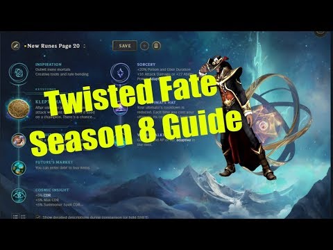 Twisted Fate Season 8 Guide Cleptomancy Money Build) League of Legends [Deutsch/German]
