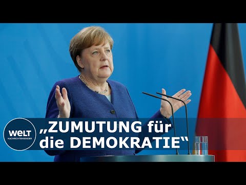 WELT DOKUMENT: Angela Merkel rechtfertigt nötige Corona-Einschränkungen